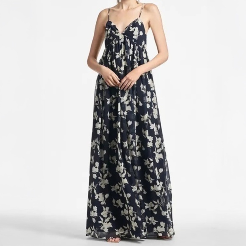 Sachin & Babi. Jessica Floral Print Gown.